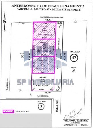 VENTA DE TERRENO EN BELLA VISTA NORTE