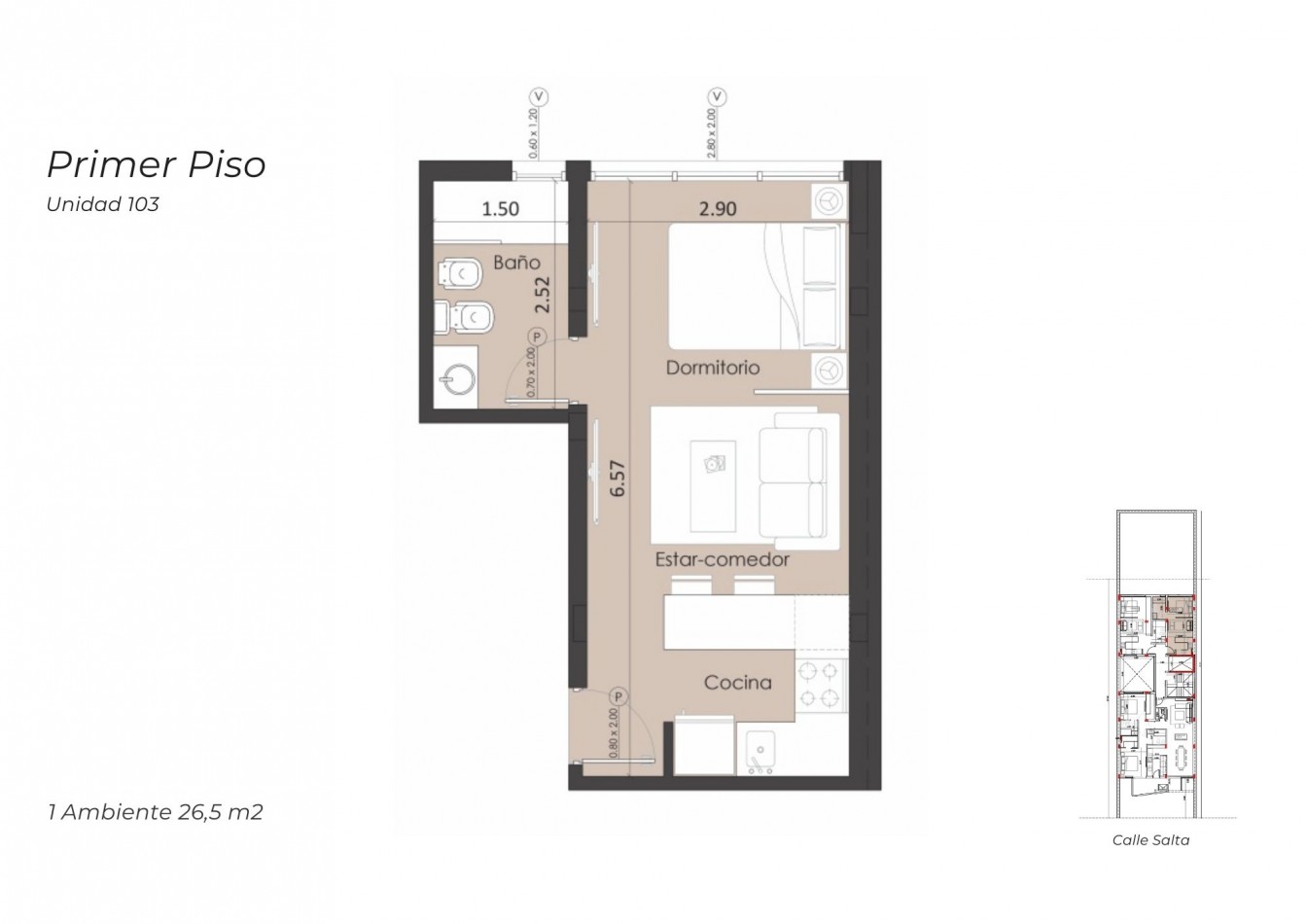 EDIFICIO EN POZO, 1, 2 y 3 AMB. CON O SIN COCHERA.BARRIO SAN JOSE 12 CUOTAS EN PESOS!!
